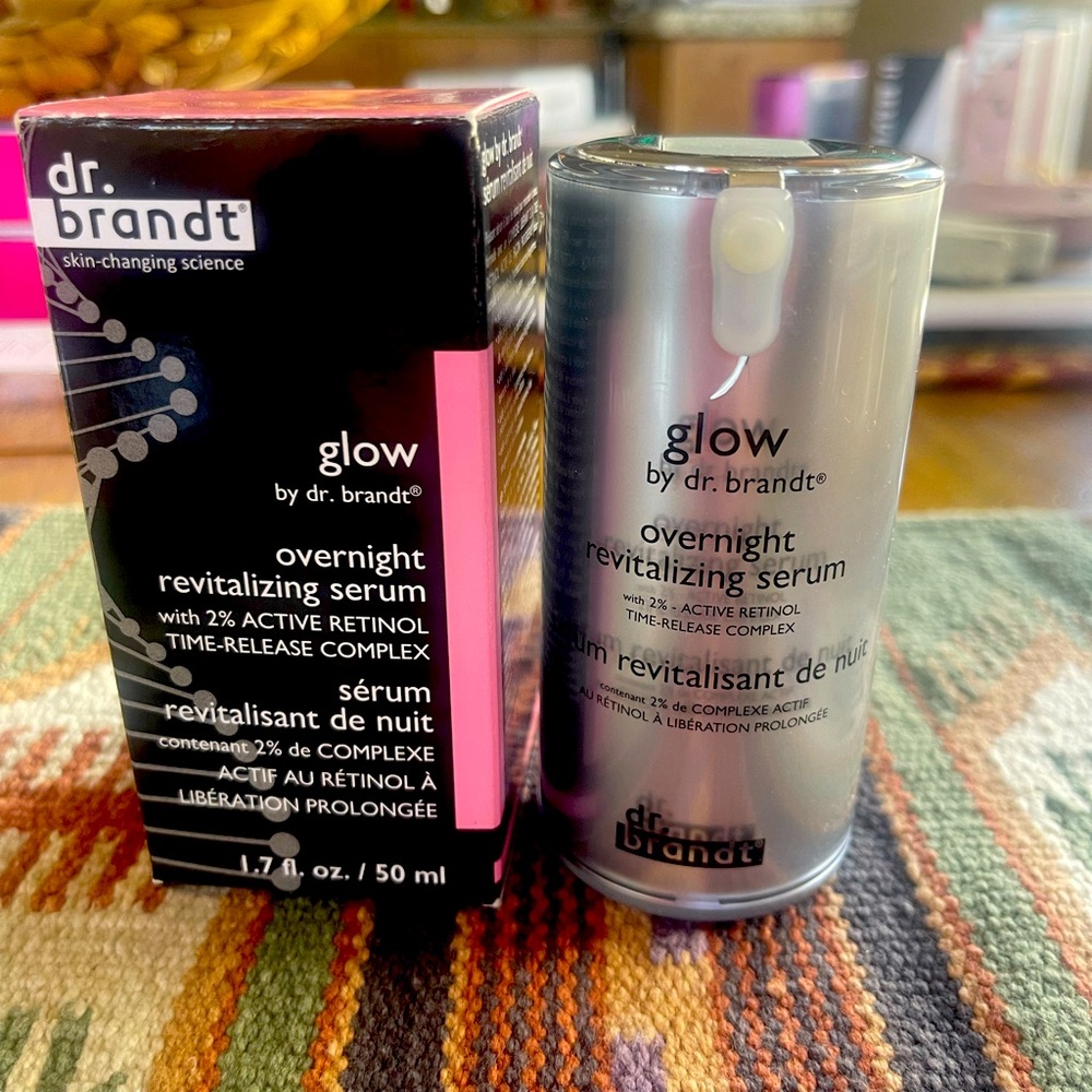 Brand New in Box 1.7 fl.oz. Dr. Brandt overnight‎ revitalizing serum